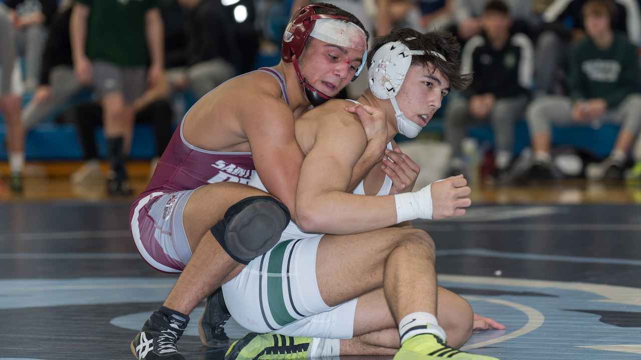 Boys Wrestling: Catholic School Duals on January 4, 2025.