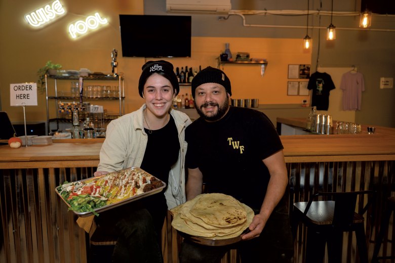 Becca Christie and Elliot Sion