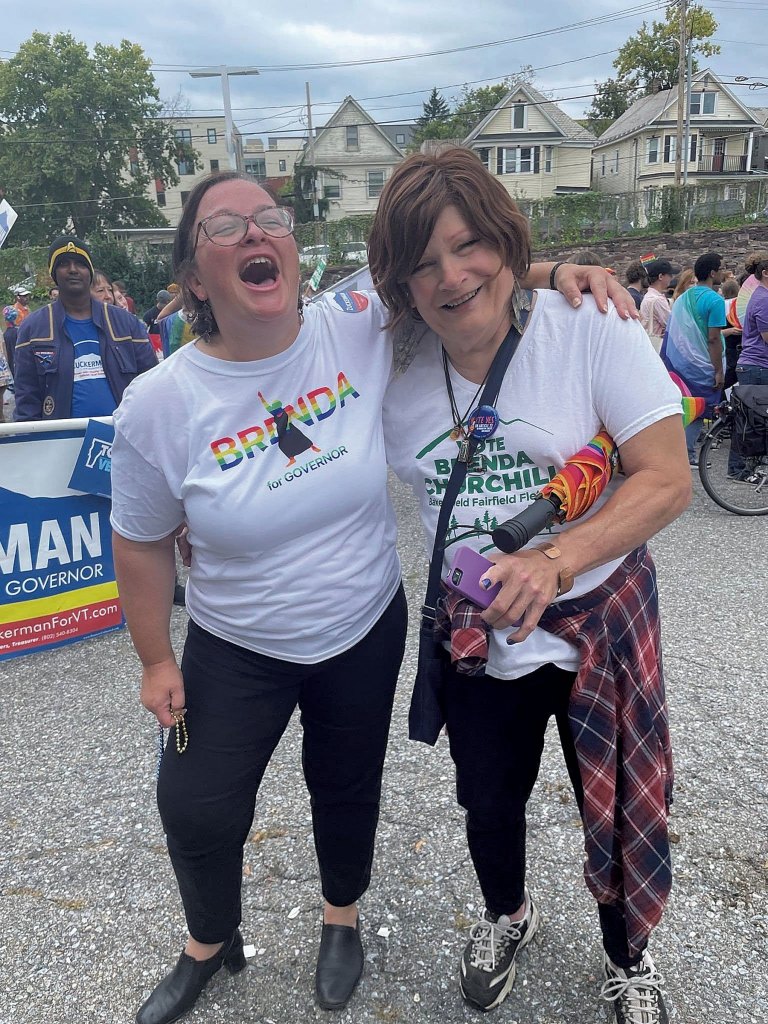 Brenda Siegel and Brenda Churchill