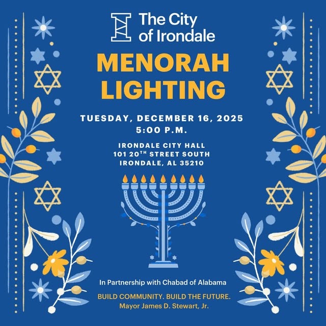 Irondale Menorah Lighting 2025