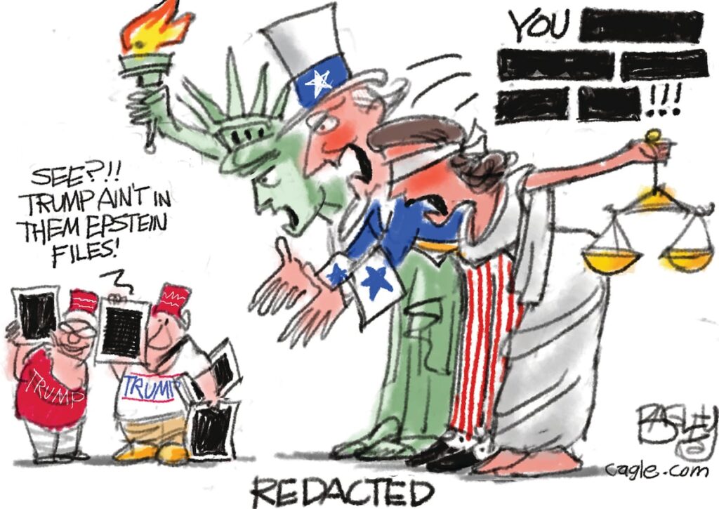 Bagley Cartoon: Swearing Allegiance - The Salt Lake Tribune
