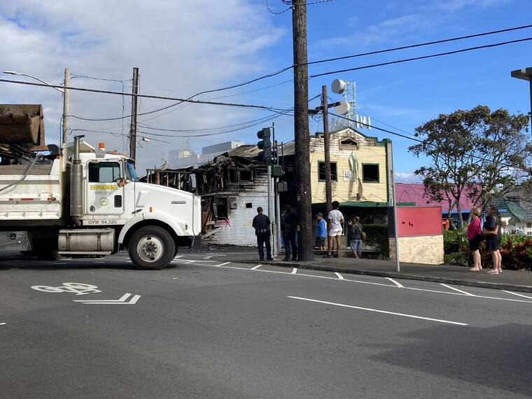 Hilo in flames again as fires destroy 4 buildings downtown
