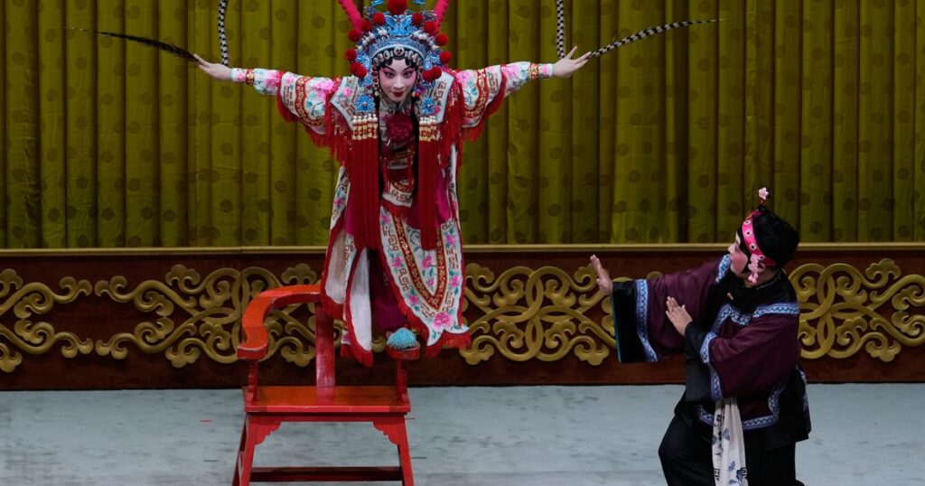 In a breakneck digital era, the ancient art of Peking opera works hard to keep flourishing