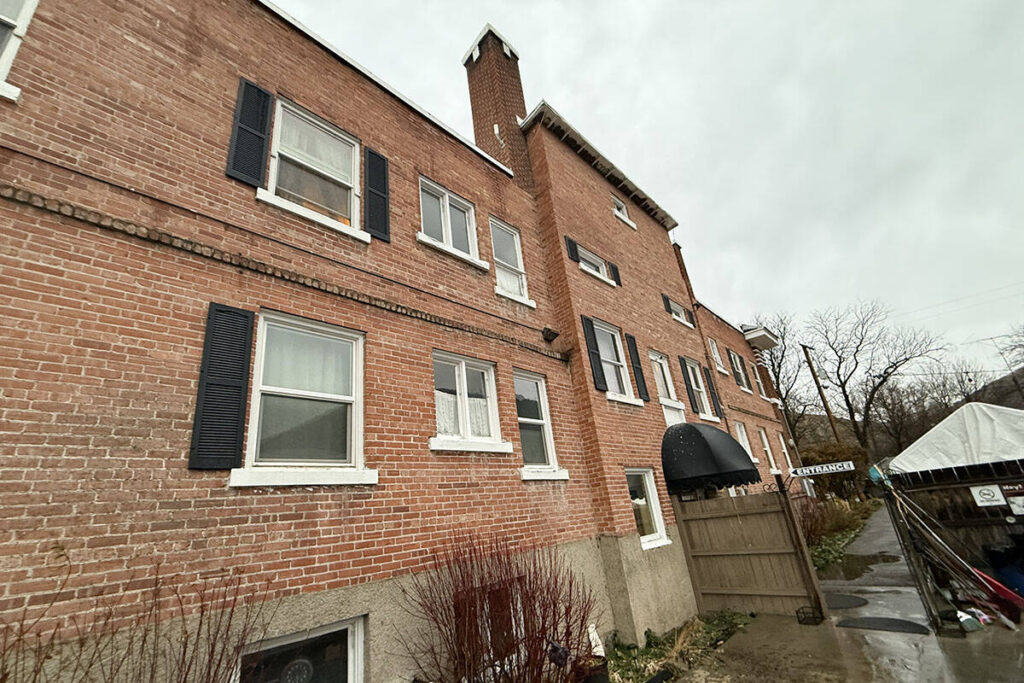 The Lava Hot Springs Inn is shown on Monday, Dec. 22, 2025. (John Katsilometes/Las Vegas Review ...