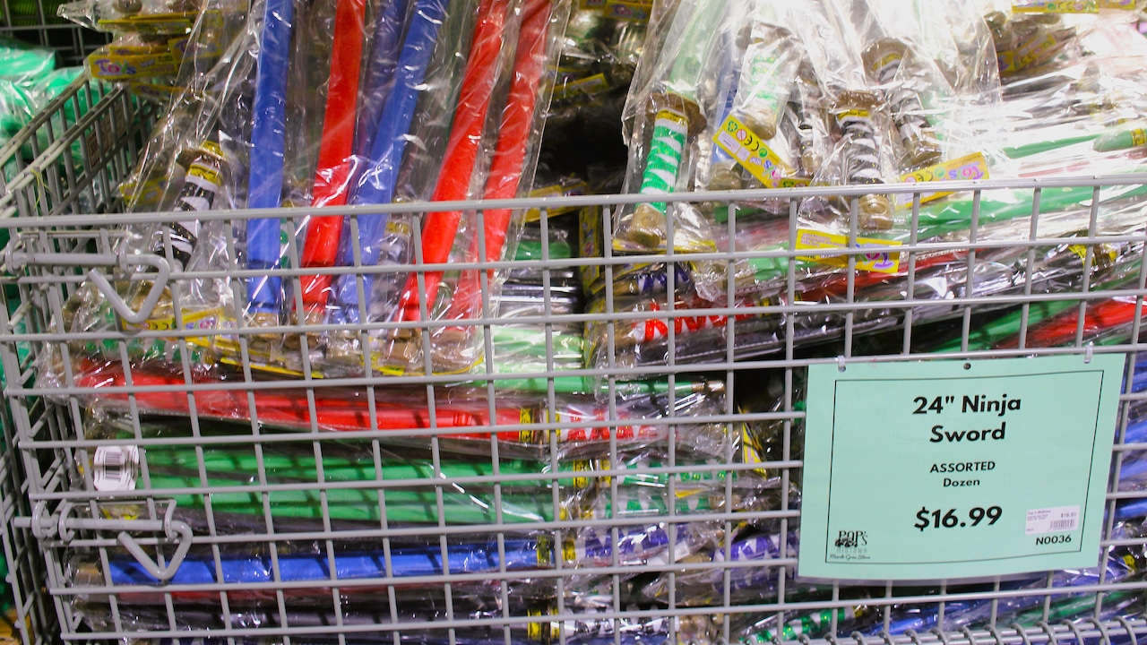 Mardi Gras importers say that rapidly-changing tariff policy announcements have make it a challenging year to stock up on throws.