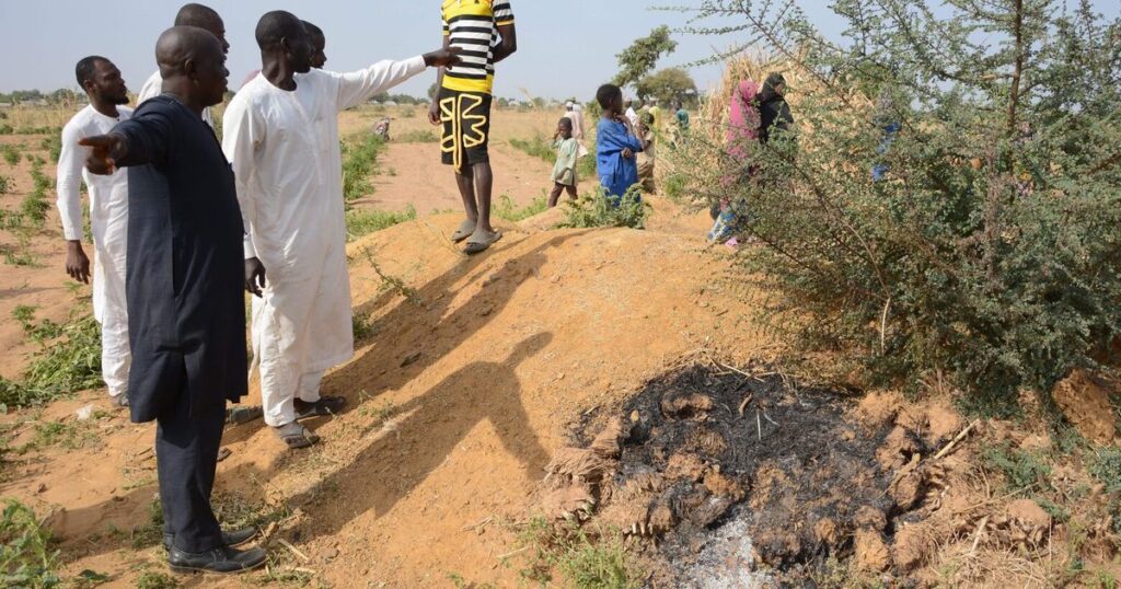Nigerian villagers are rattled by US airstrikes that made their homes shake and the sky glow red