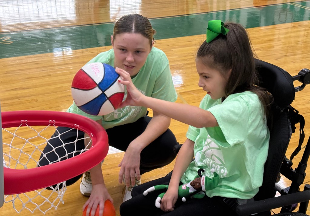Providence athletes provide camp for special needs children