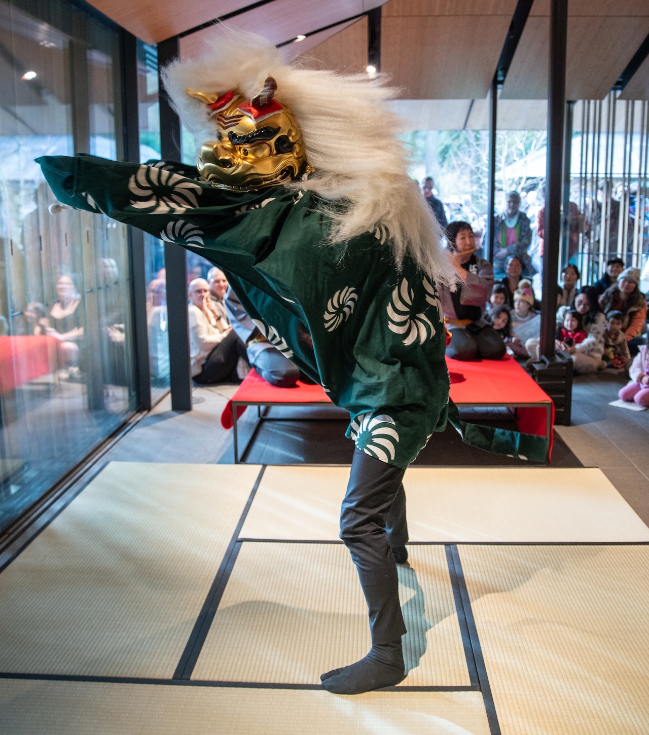 Portland Japanese Garden New Year celebration