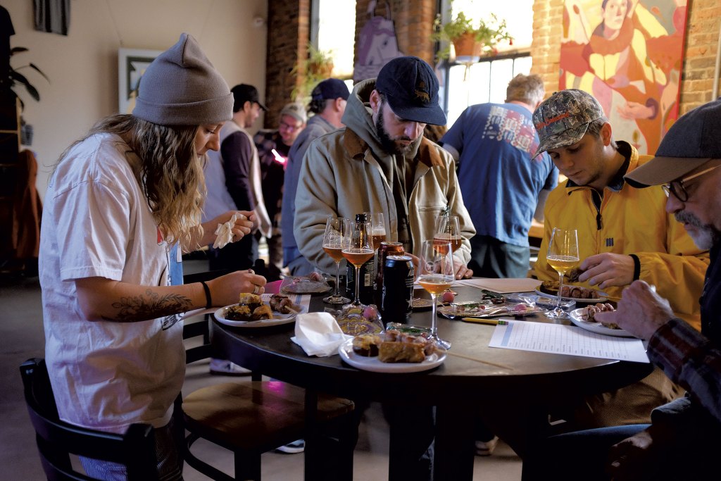 Foam Brewers employees at Brew Club