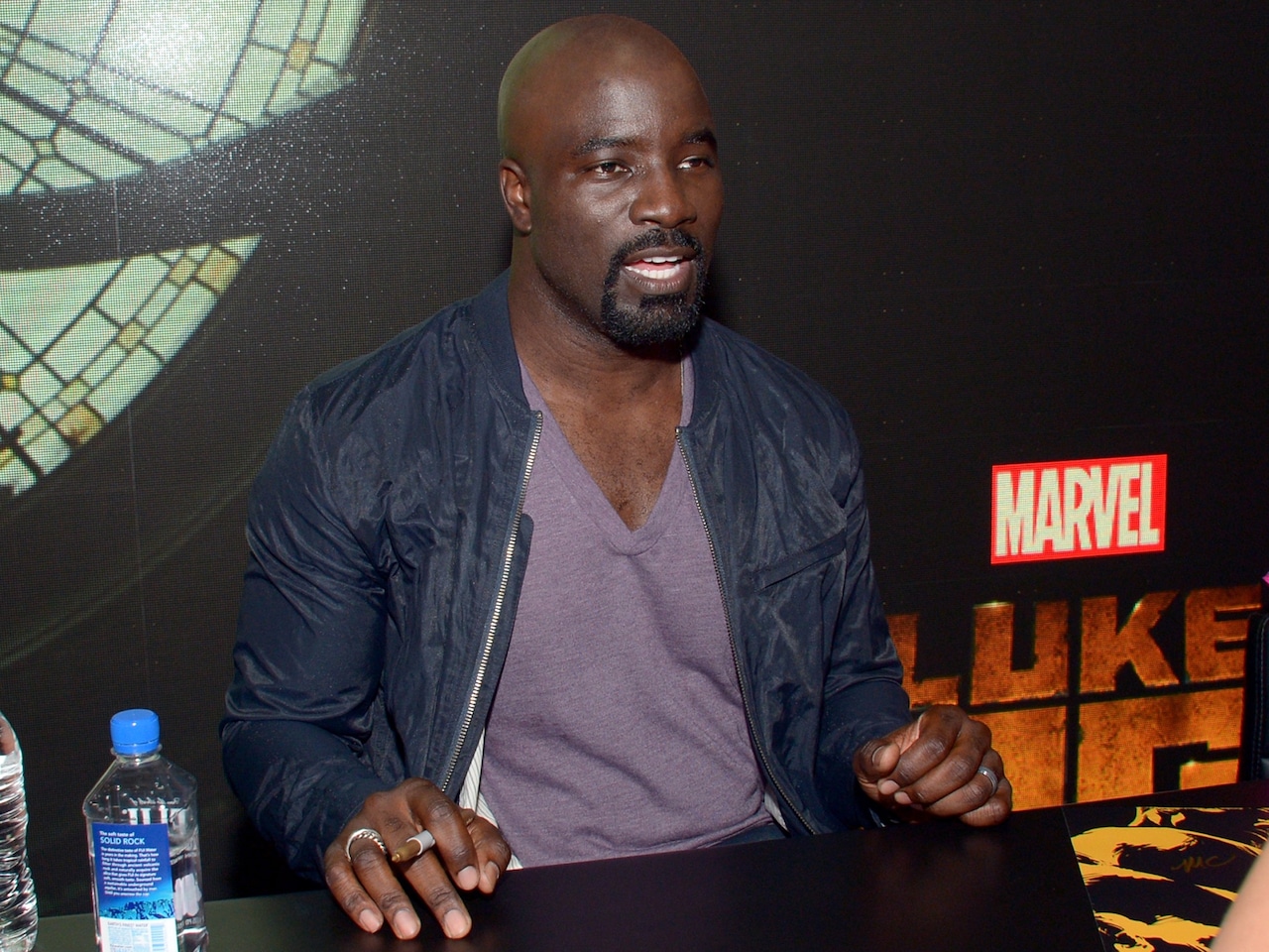 Actor Mike Colter as Netflix/Marvel's Luke Cage 
