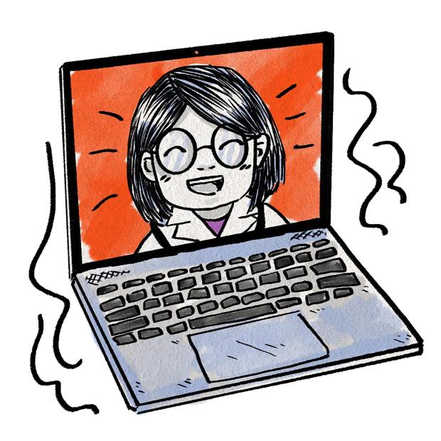 Telehealth is an increasingly popular option if you don't live near an affirming provider. (KFF Health News/TNS)