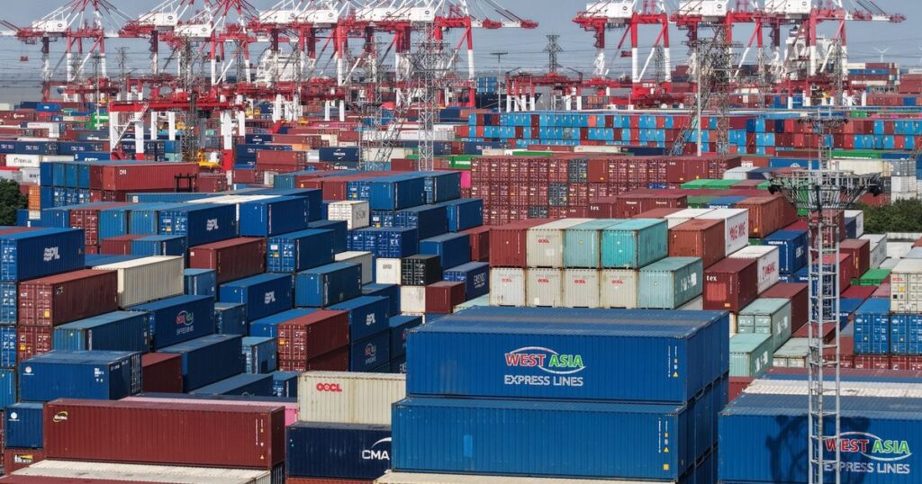 China had a record $1.2 trillion trade surplus in 2025, as exports rose 6.6% in December