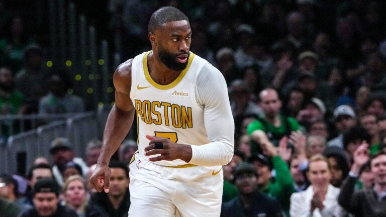 Jaylen Brown scores 33, but Celtics fall to shorthanded Nuggets