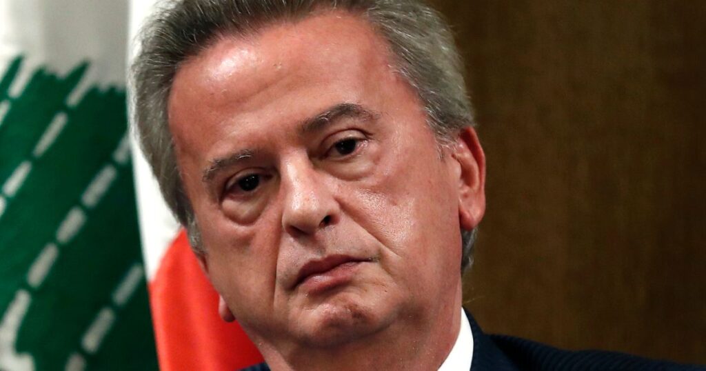 Lebanon ex-central bank chief’s corruption case being sent to top court, officials say