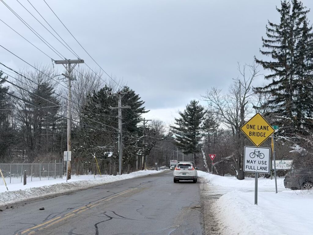Officials Bring Back Yield Signs at One-Lane Burlington Bridge