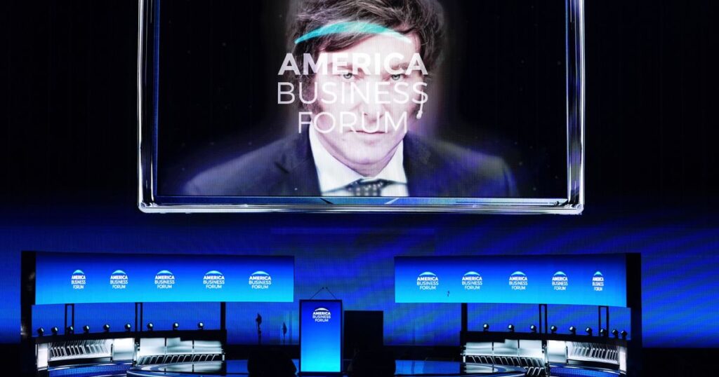 US treasury secretary says Argentina has repaid its US credit line in a win for Milei