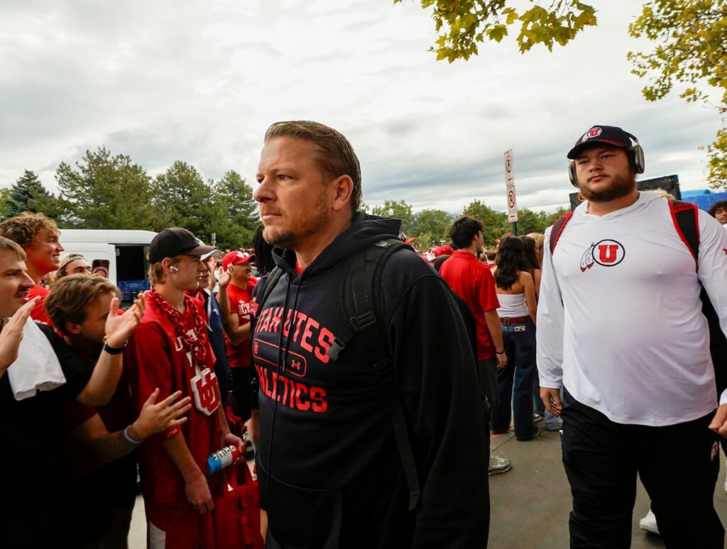 Utah Utes offensive coordinator Jason Beck leaving for Michigan
