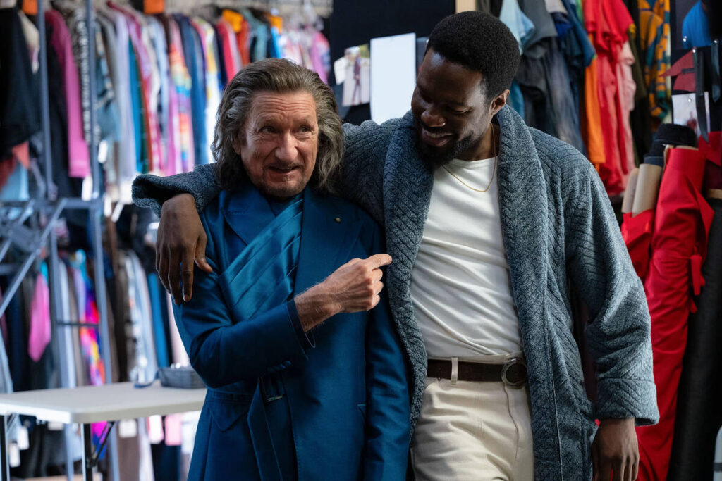 Trevor Slattery (Ben Kingsley), left, and Simon Williams (Yahya Adbul-Mateen II) team up in &#x ...