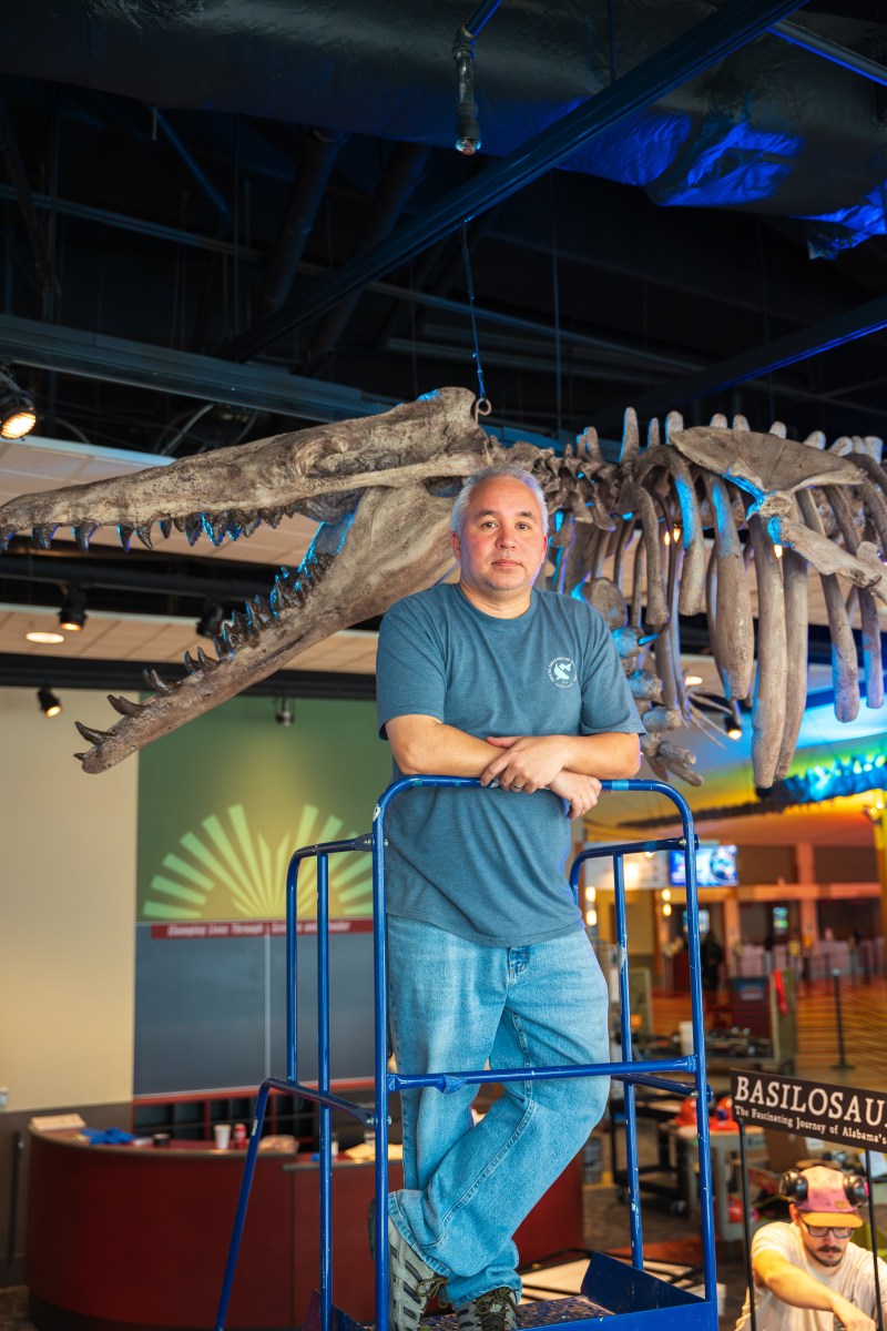 McWane Science Center, Basilosaurus exhibit