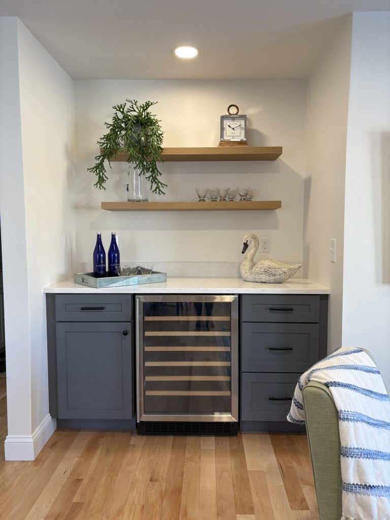 Turning a cookie-cutter, builder grade house into a cozy home with character