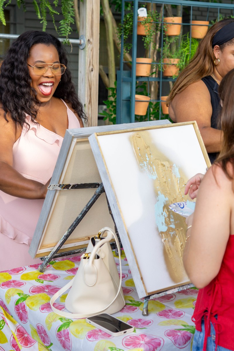 Rotaract Club of Birmingham painting social