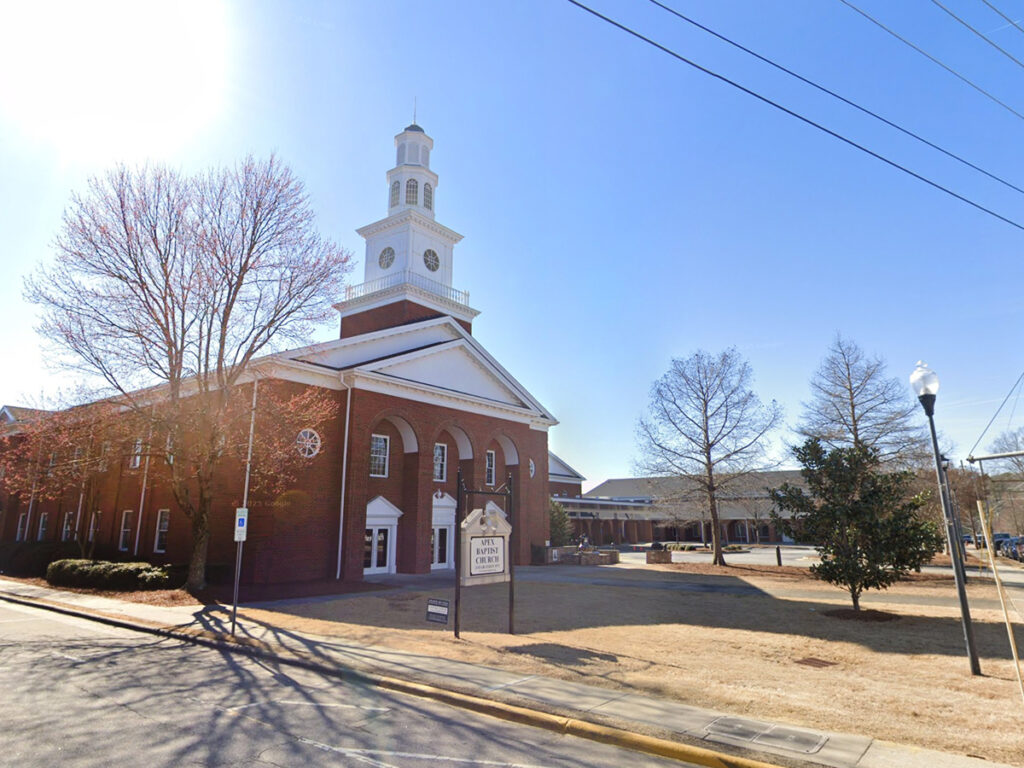 As Downtown Apex Grows, Members of Historic Church Say They Need More Parking