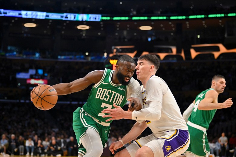 Celtics handle Lakers for a season sweep in rivalry’s latest chapter
