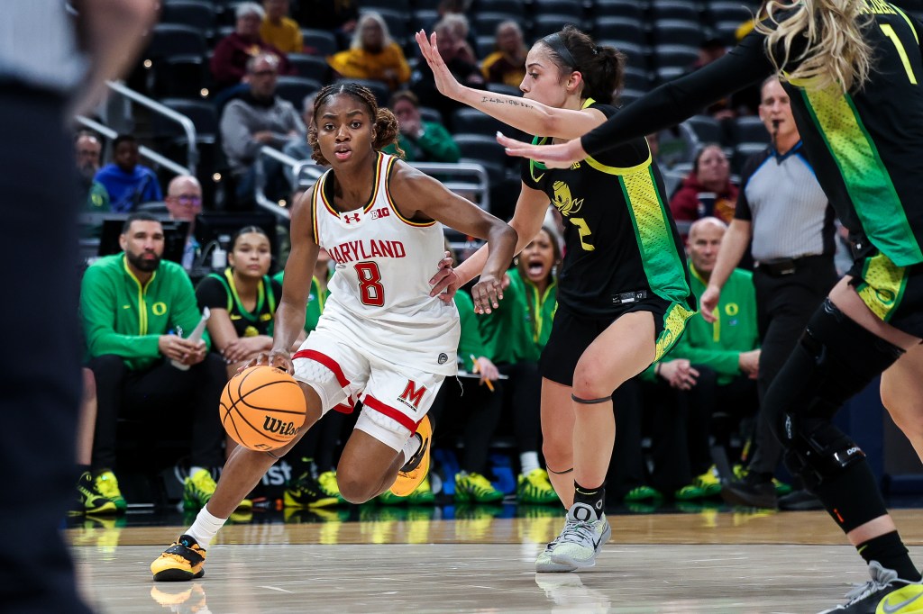 No. 14 Maryland women’s basketball loses to Oregon, 73-68, in Big Ten Tournament