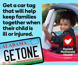Ronald McDonald House Car Tag