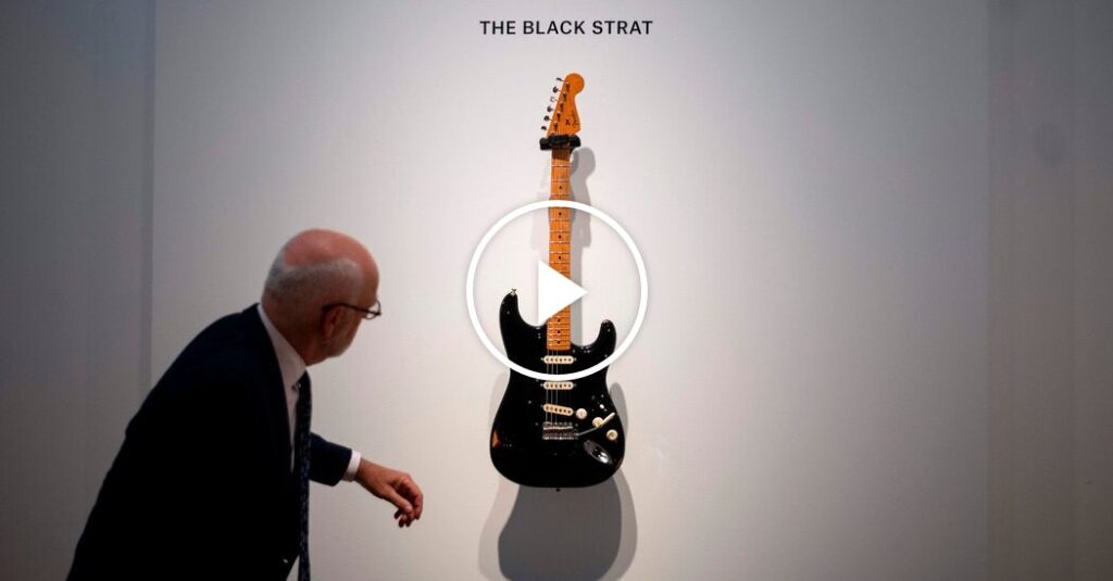 Iconic Pink Floyd Guitar Sells for a Record $14.55 Million