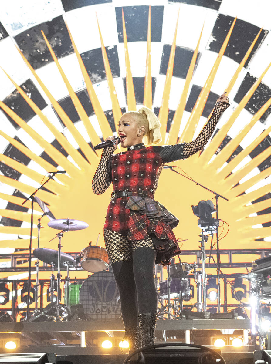 Gwen Stefani of No Doubt performs during the second weekend of the Coachella Valley Music and A ...