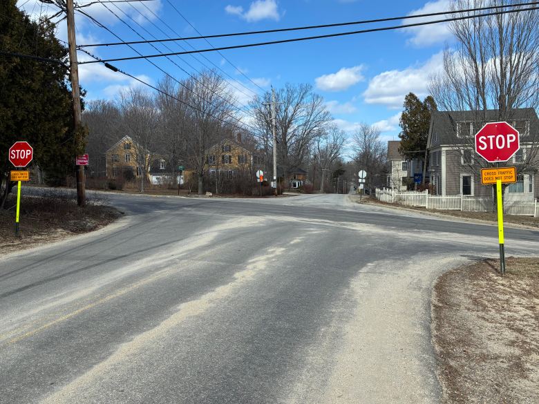 New Gloucester holds public hearing on future of crash-prone intersection