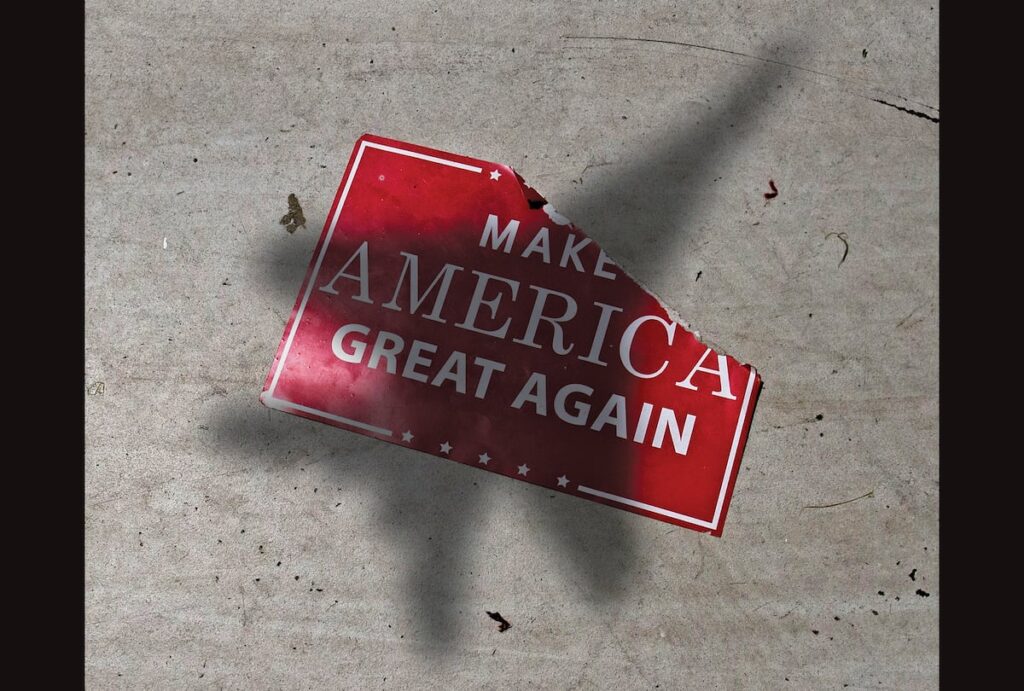 An ‘America First’ conservative wrestles with Trump’s war