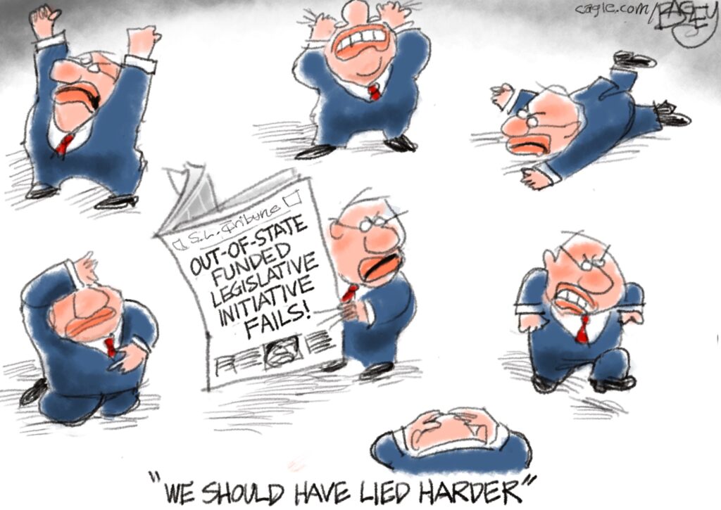 Bagley Cartoon: Lesson Not Learned