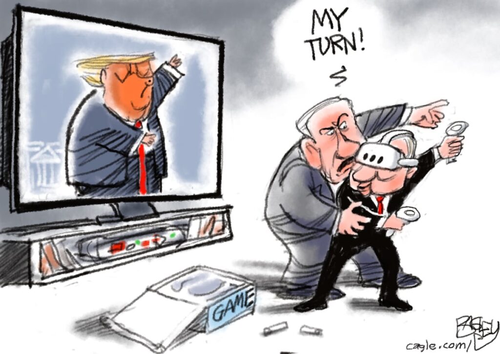 Bagley Cartoon: Virtual Reality - The Salt Lake Tribune