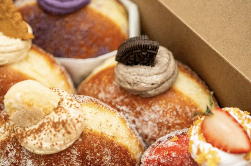 Brionuts (brioche doughnuts) from Blooming Buns Bakehouse, which is opening a second Las Vegas ...