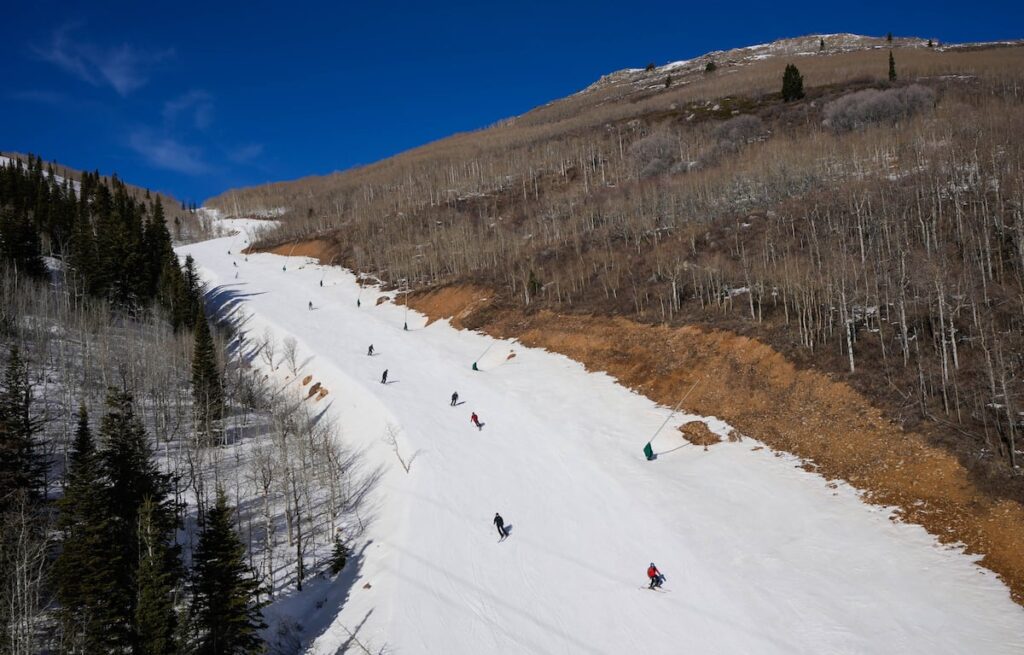 Deer Valley to close early as Utah ski resorts shut down amid record warm winter