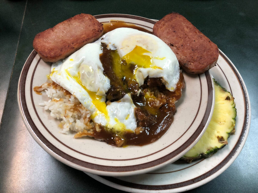 Loco moco from Egg Works, the family of popular Las Vegas breakfast and lunch restaurants. (Joh ...