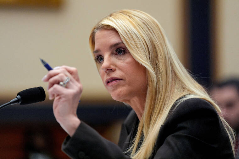 House panel subpoenas Attorney General Bondi in Epstein probe