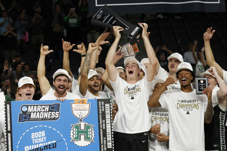 Rainbows win Big West title, earn NCAA Tournament berth