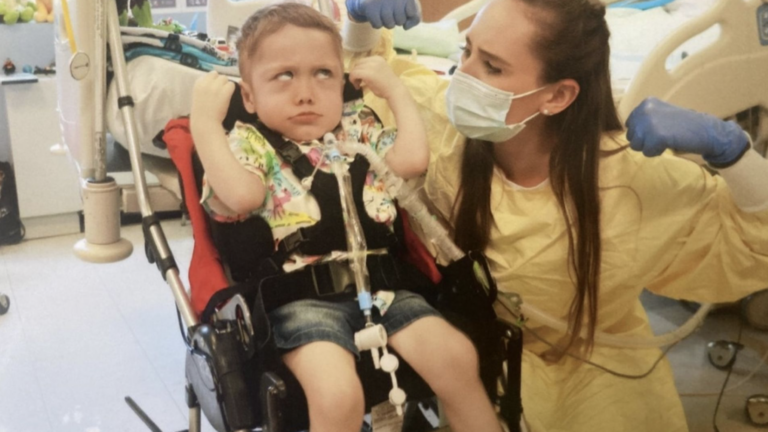 She's running the Boston Marathon for her former patient