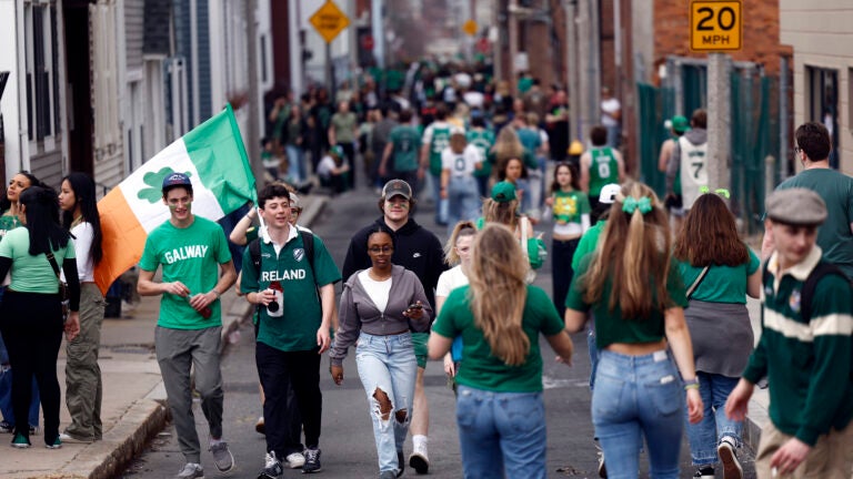 The MBTA prepares for crowds at the St. Patrick's Day parade