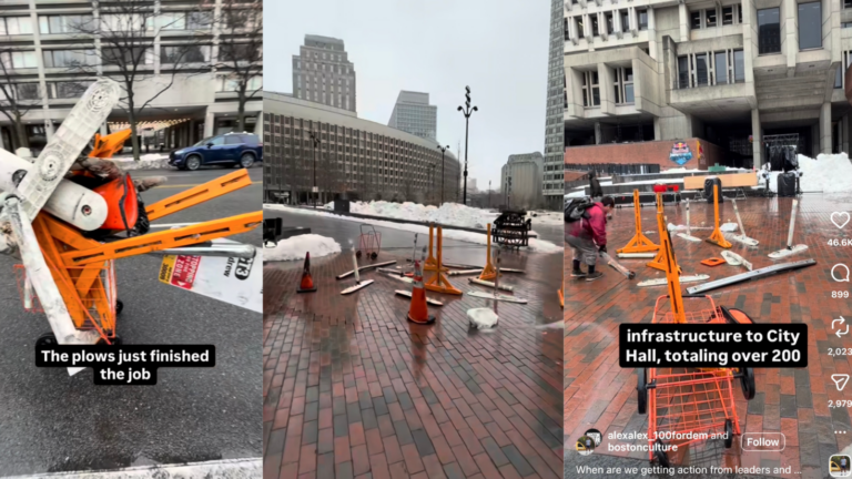 This Dorchester resident is bringing trash to City Hall’s doorstep