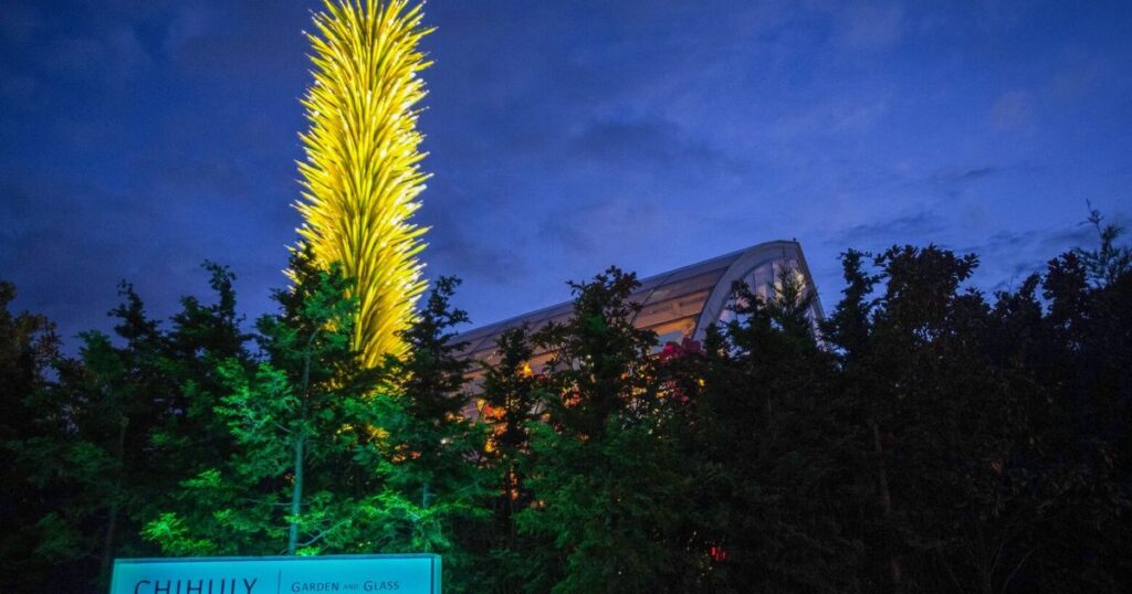 Vandal causes $240K in damage to Chihuly glass at Seattle Center