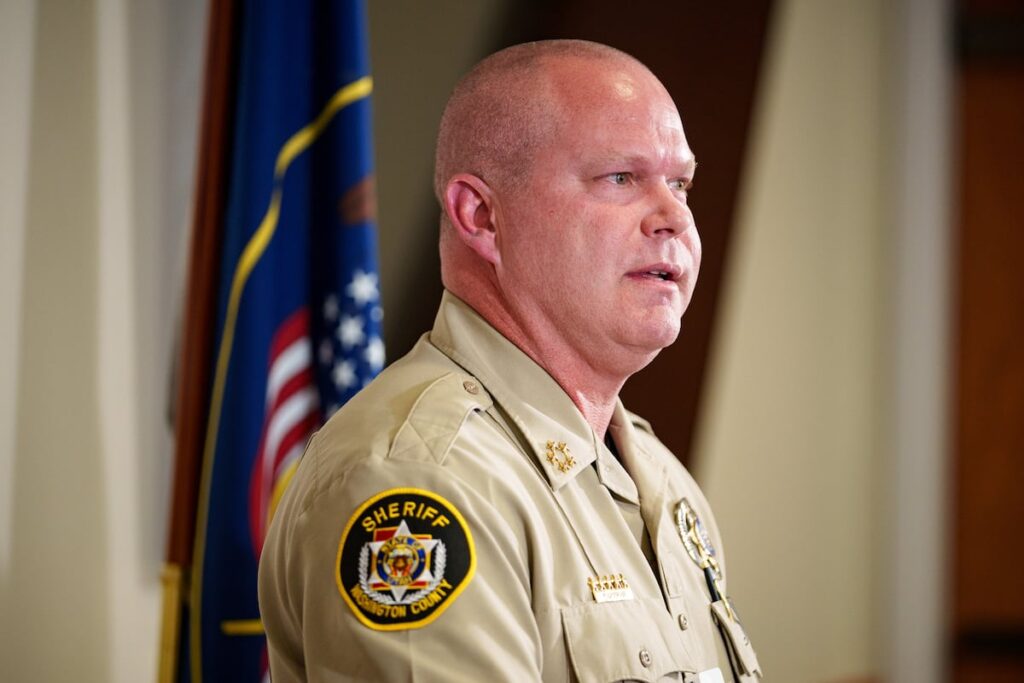 Washington County Sheriff Nate Brooksby resigns after complaints to commissioners