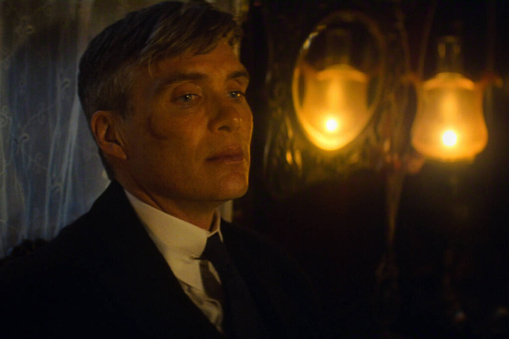 Peaky Blinders: The Immortal Man. Cillian Murphy as Tommy in Peaky Blinders: The Immortal Man. ...