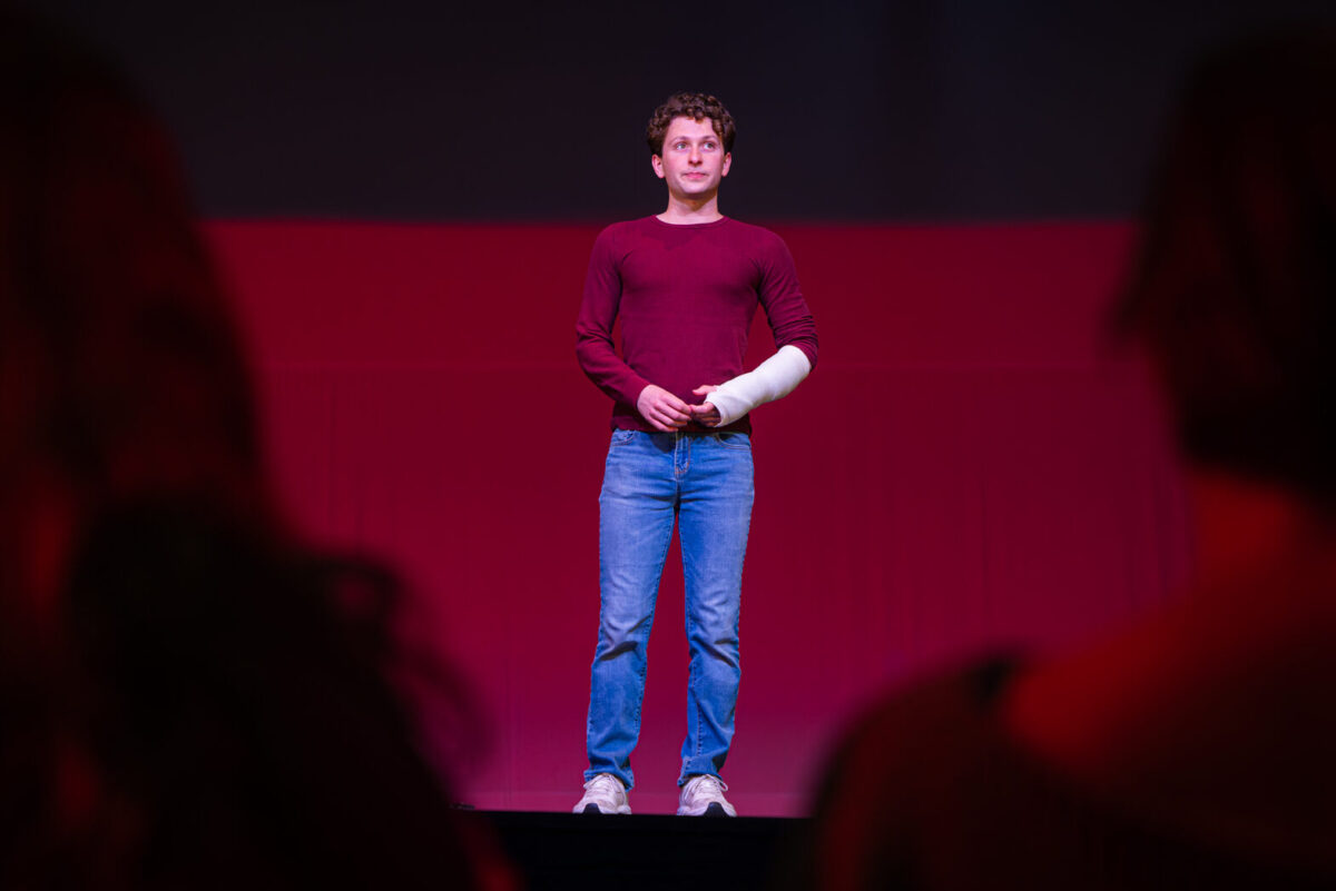 Darion Dewhirst, UAB Senior and Evan in Red Mountain Theatre's Dear Evan Hansen