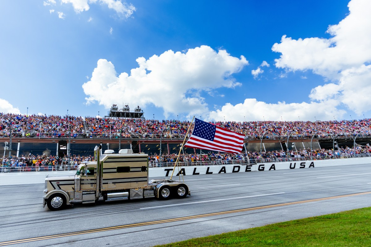 prerace truck NASCAR returns to Talladega with Jack Link’s 500—April 24–26