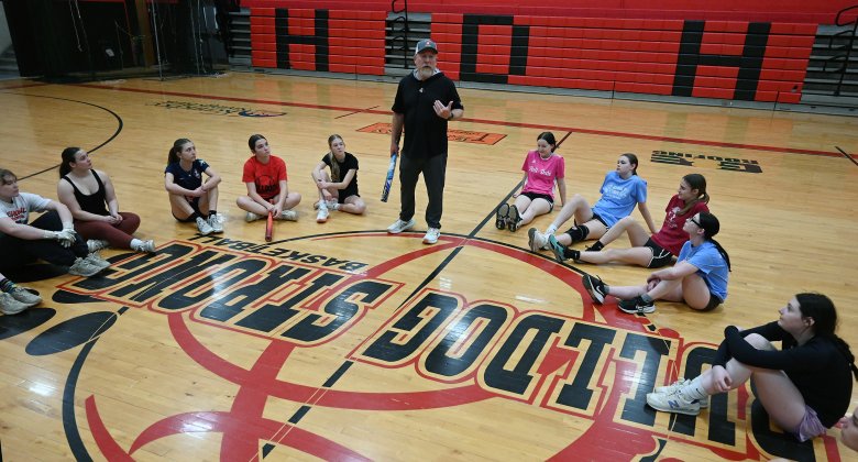 Whole new game for Hall-Dale softball, and other things we learned at practice