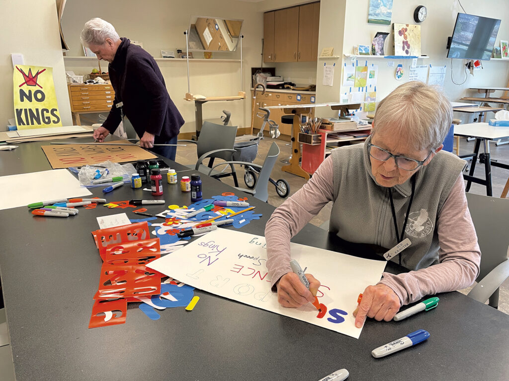 Older Vermonters Bring Time, Life Experience and a Burning Sense of Duty to Political Protests
